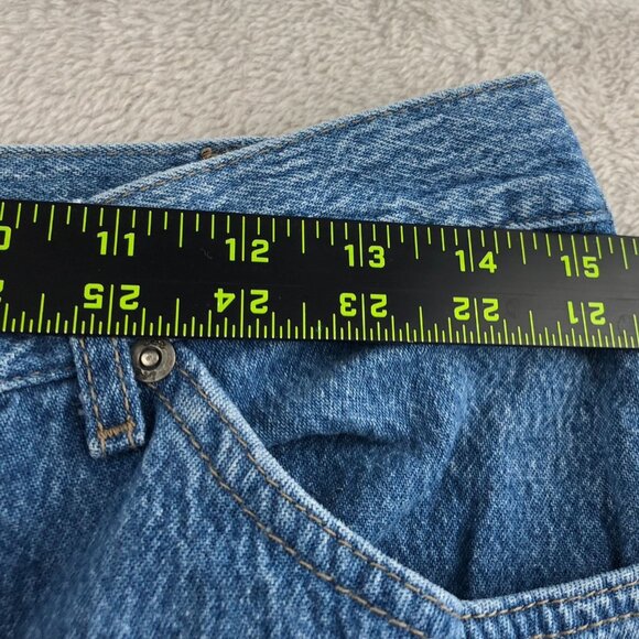 Vintage Lee Mens Jeans 34x32 Bue Denim Classic Straight Leg Casual Medium Wash - Picture 4 of 13